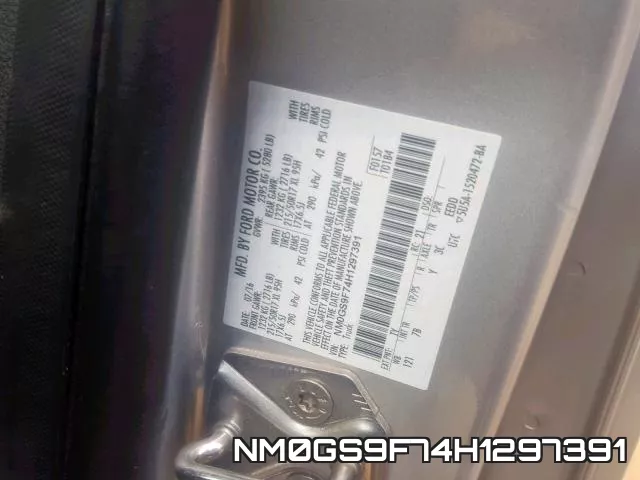 NM0GS9F74H1297391 фото 2