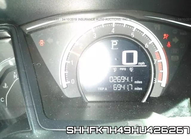SHHFK7H49HU426267 фото 8