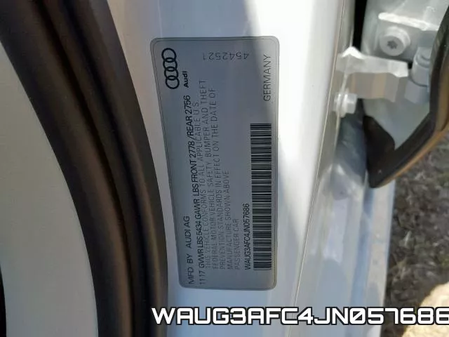 WAUG3AFC4JN057686 фото 2