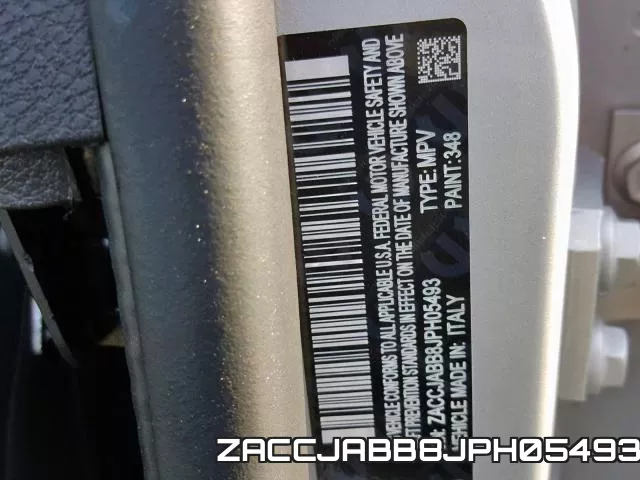 ZACCJABB8JPH05493 фото 2