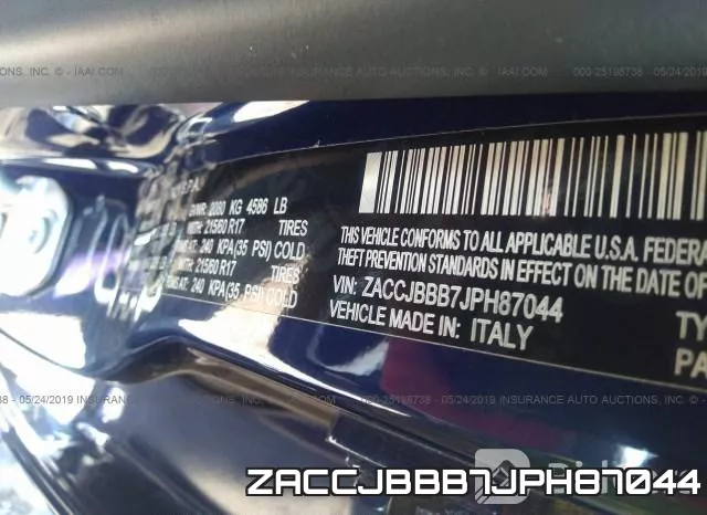 ZACCJBBB7JPH87044 фото 10