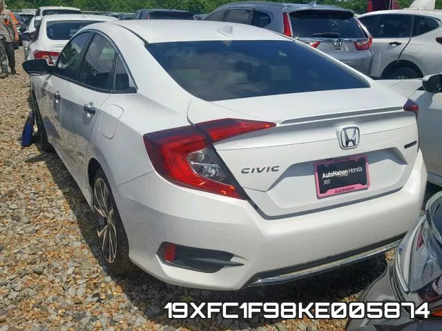 19XFC1F98KE005874 фото 4