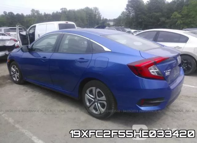 19XFC2F55HE033420 фото 4