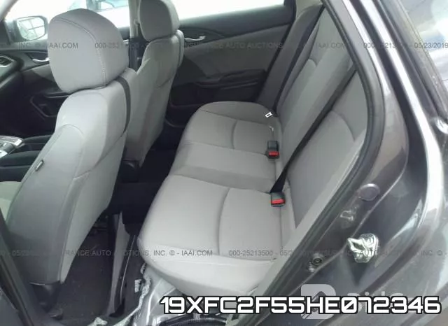 19XFC2F55HE072346 фото 8