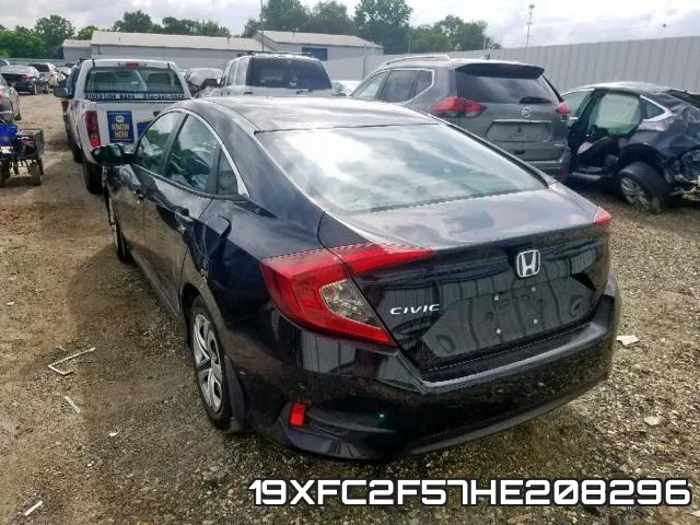 19XFC2F57HE208296 фото 4