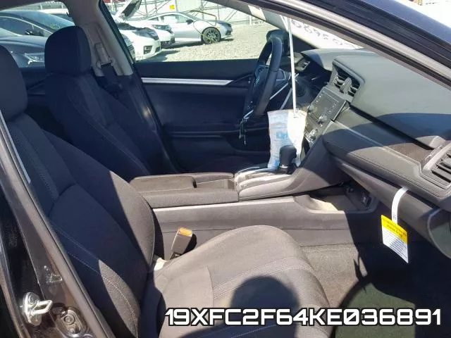 19XFC2F64KE036891 фото 6
