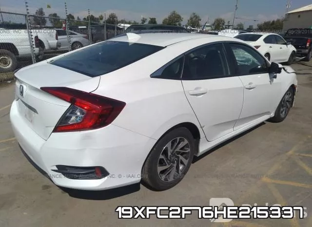 19XFC2F76HE215337 фото 5