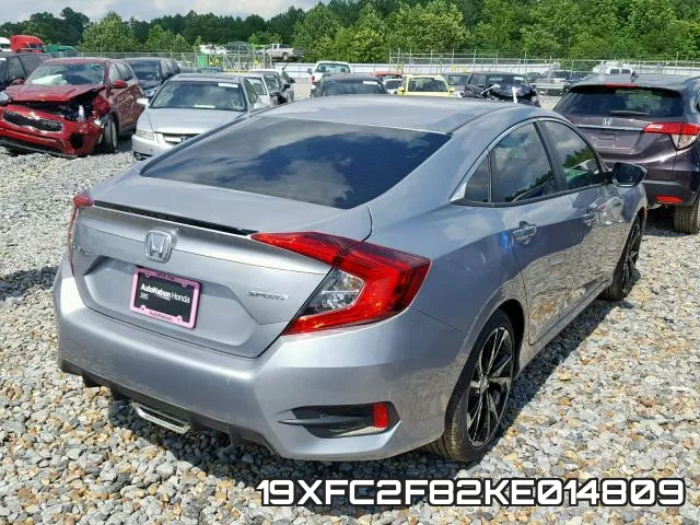19XFC2F82KE014809 фото 5