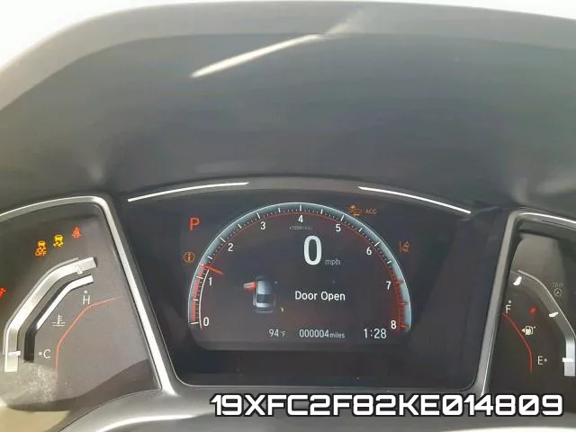 19XFC2F82KE014809 фото 9