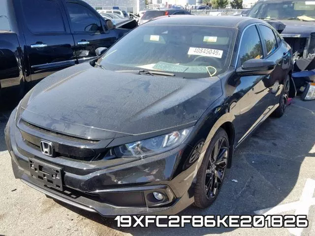 19XFC2F86KE201826 фото 3