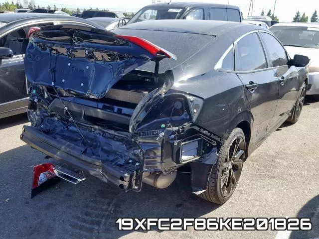 19XFC2F86KE201826 фото 5