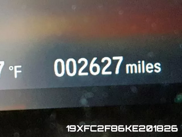 19XFC2F86KE201826 фото 9