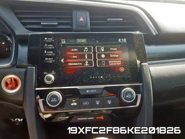 19XFC2F86KE201826 фото 10