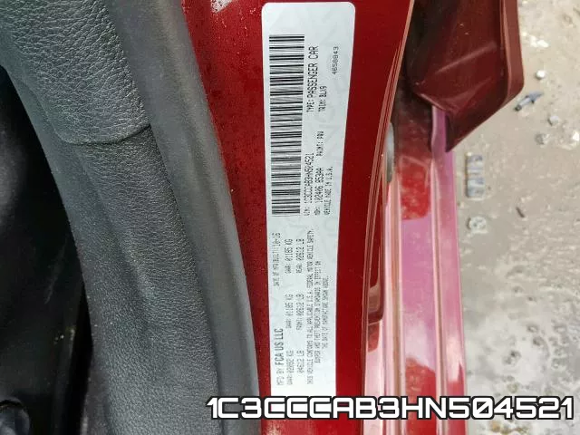 1C3CCCAB3HN504521 фото 2