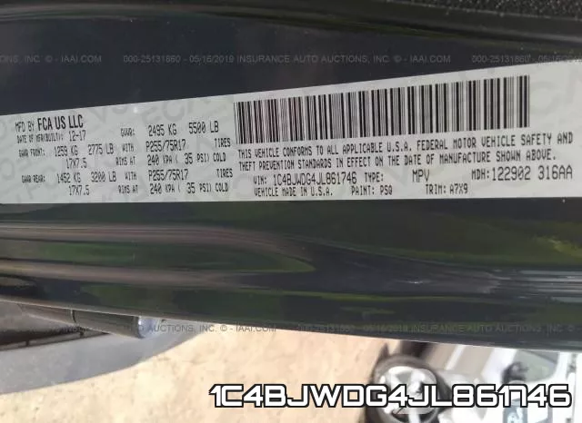 1C4BJWDG4JL861746 фото 10