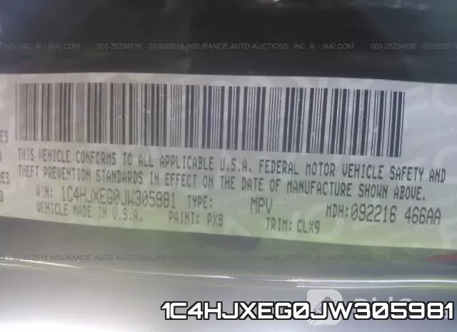 1C4HJXEG0JW305981 фото 10