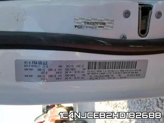 1C4NJCEB2HD182688 фото 2
