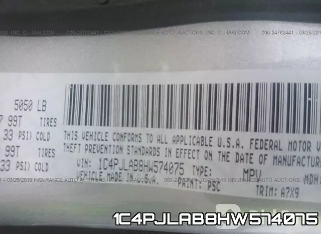 1C4PJLAB8HW574075 фото 10