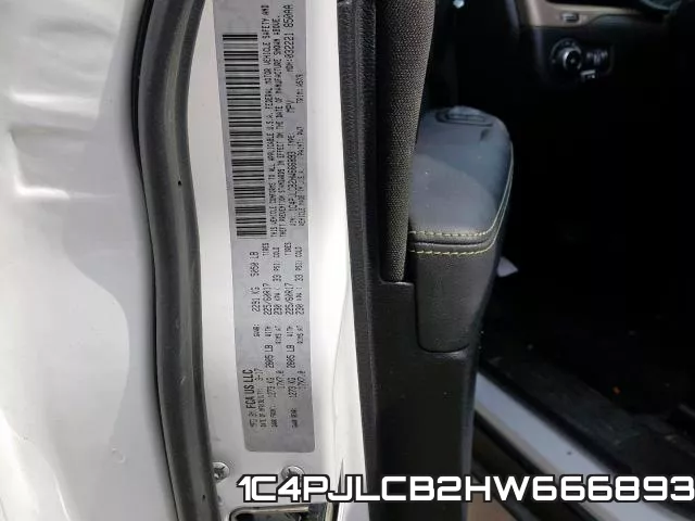 1C4PJLCB2HW666893 фото 2