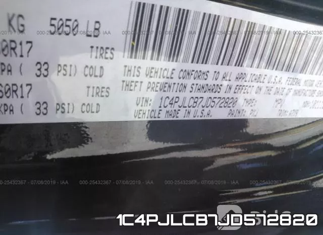 1C4PJLCB7JD572820 фото 10