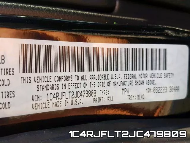 1C4RJFLT2JC479809 фото 2
