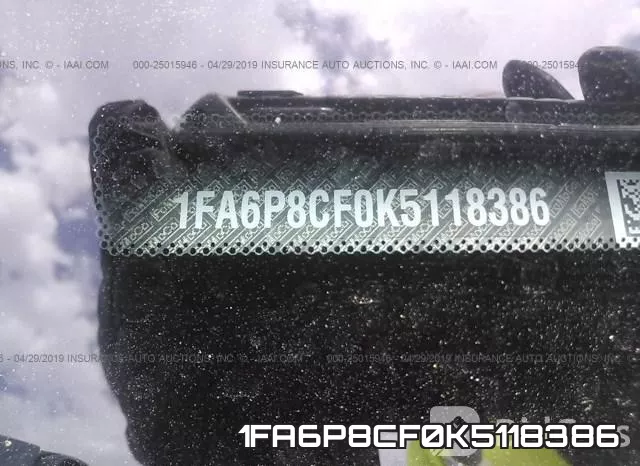 1FA6P8CF0K5118386 фото 10