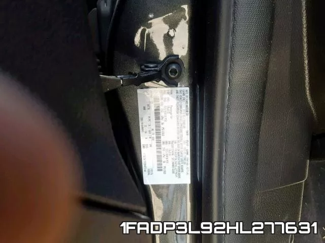 1FADP3L92HL277631 фото 2