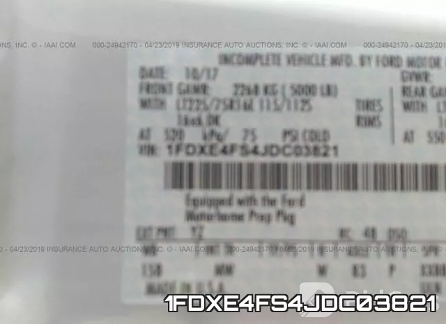 1FDXE4FS4JDC03821 фото 10