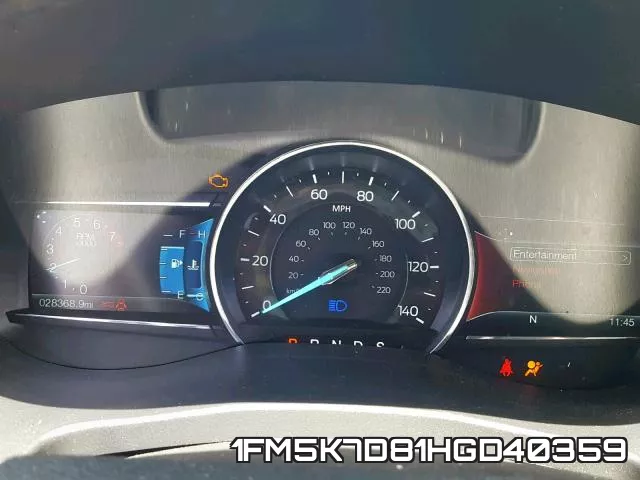 1FM5K7D81HGD40359 фото 9