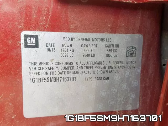 1G1BF5SM9H7163701 фото 2