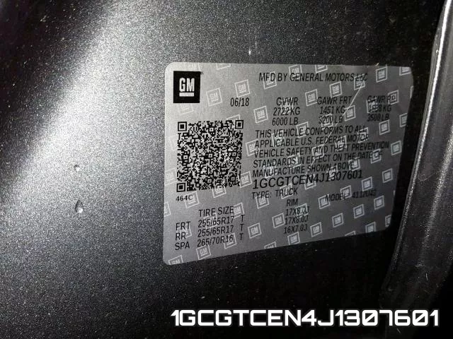 1GCGTCEN4J1307601 фото 2