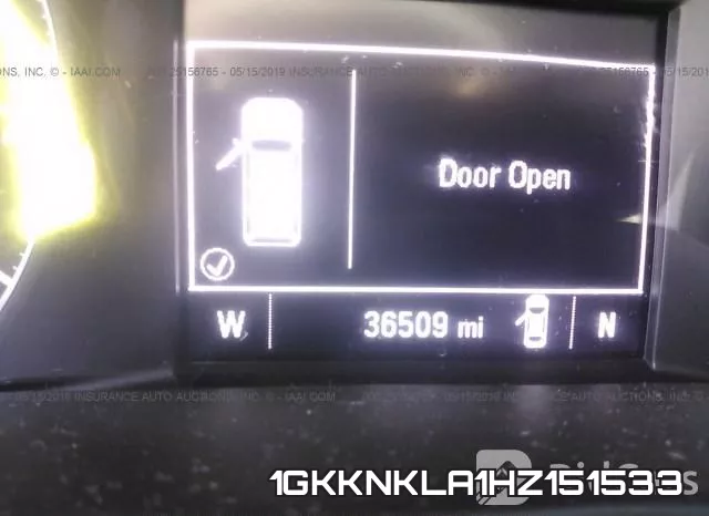 1GKKNKLA1HZ151533 фото 8