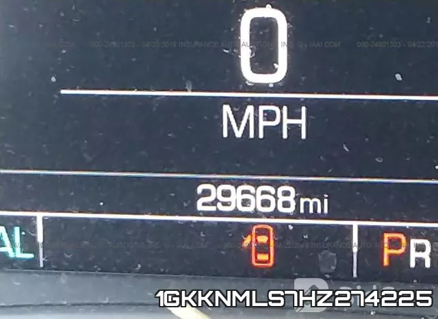 1GKKNMLS7HZ274225 фото 8