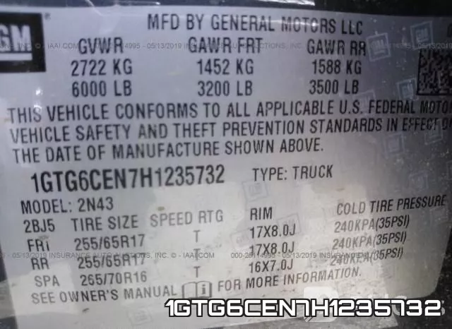 1GTG6CEN7H1235732 фото 10