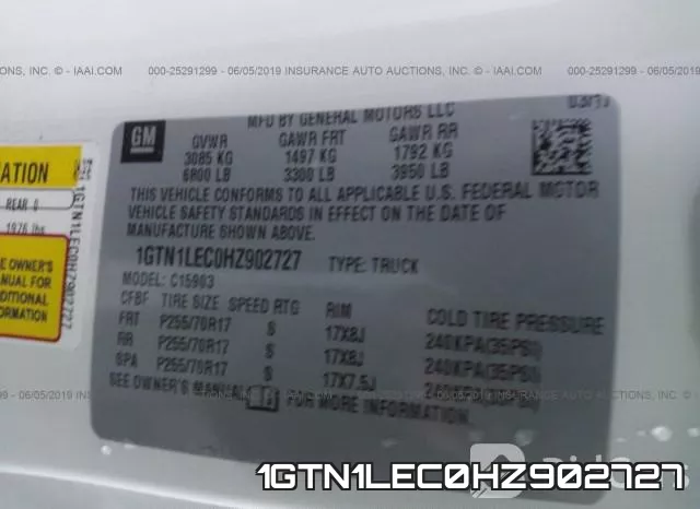 1GTN1LEC0HZ902727 фото 9