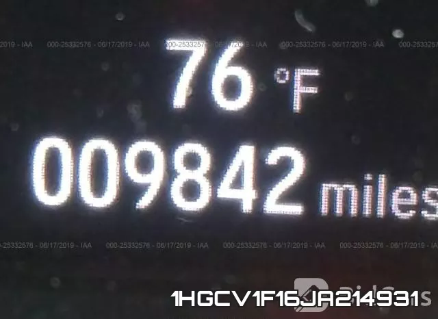 1HGCV1F16JA214931 фото 8