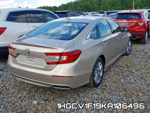 1HGCV1F19KA106496 фото 5
