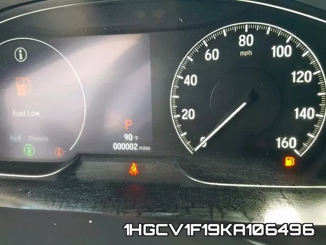 1HGCV1F19KA106496 фото 9