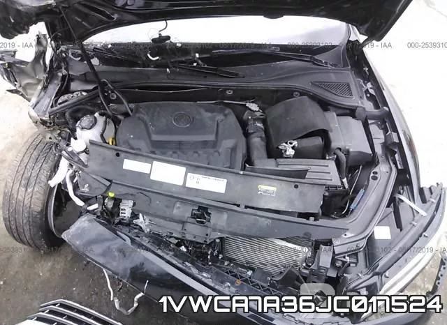 1VWCA7A36JC017524 фото 2