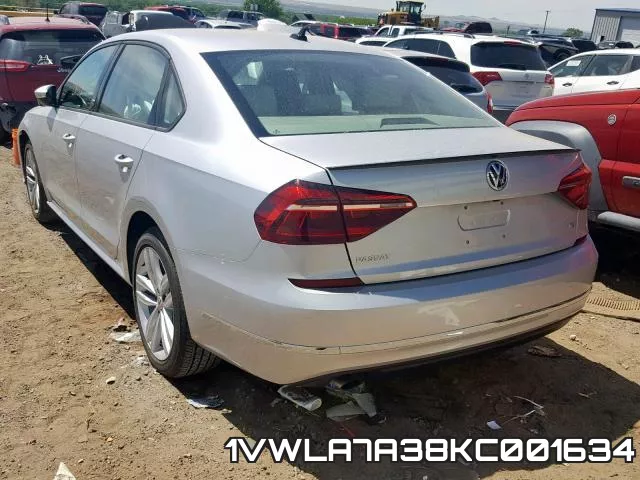 1VWLA7A38KC001634 фото 4