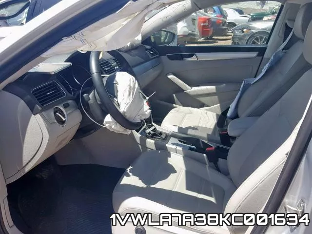 1VWLA7A38KC001634 фото 6