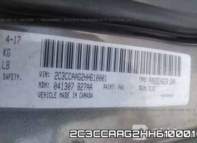 2C3CCAAG2HH610001 фото 10