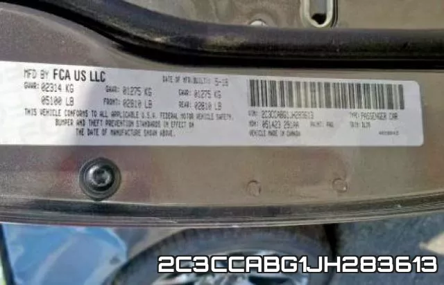 2C3CCABG1JH283613 фото 2