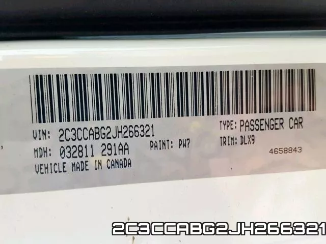2C3CCABG2JH266321 фото 2