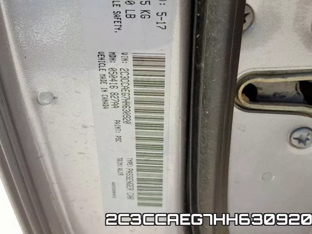 2C3CCAEG7HH630920 фото 2