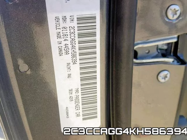 2C3CCAGG4KH586394 фото 2