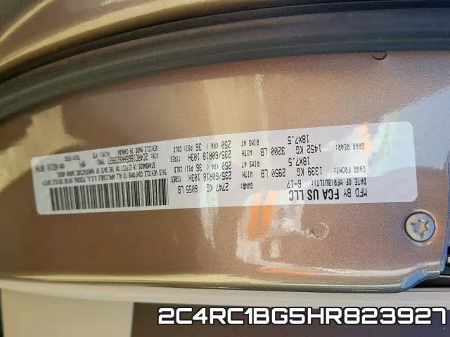 2C4RC1BG5HR823927 фото 2