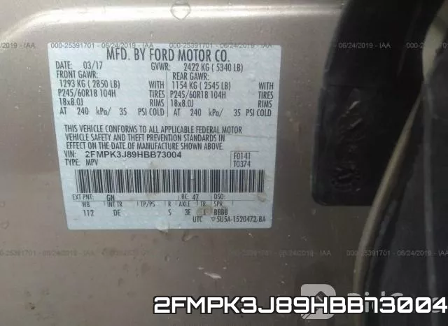 2FMPK3J89HBB73004 фото 10