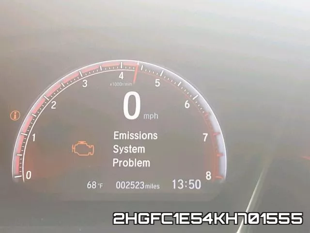 2HGFC1E54KH701555 фото 9