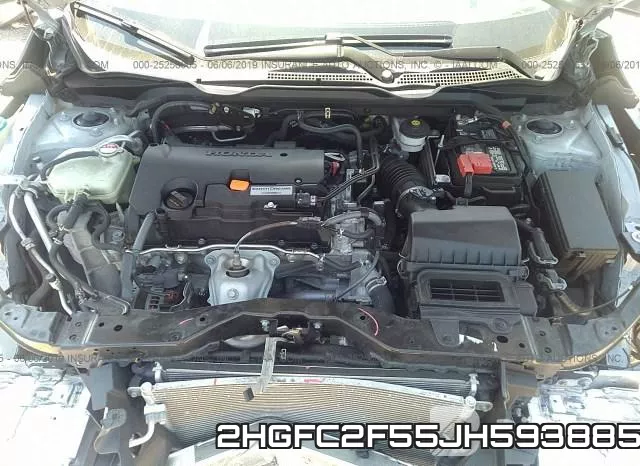 2HGFC2F55JH593885 фото 2